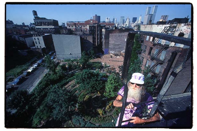 Purple Roof WTC photo by Harvey Wang